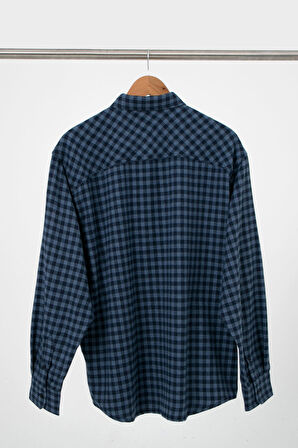 Adam Boxes Oversize Adam Boxes Oduncu Gömlek N-Bosquedor - İndigo