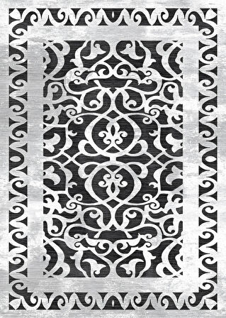 Pamuk Dokuma Taban Kaymaz Yıkanabilir Klasik Desenli  Salon Halısı Mutfak Halısı Koridor Halısı