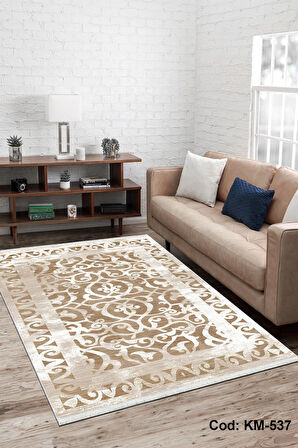 Pamuk Dokuma Taban Kaymaz Yıkanabilir Klasik Desenli  Salon Halısı Mutfak Halısı Koridor Halısı
