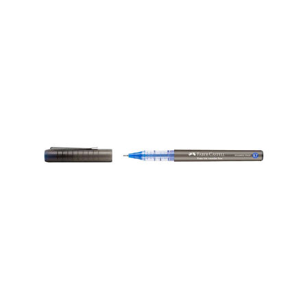 Faber-Castell Roller Kalem Free Ink Needle 0.7 mm Mavi