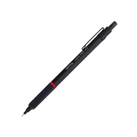 Rotring Rapid Pro Uçlu Kalem 0.5 mm Tekli Kutulu Siyah