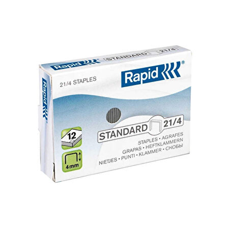 Rapid Zımba Teli No:21-4 1000'li Kutu