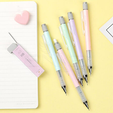 Tombow Mono Graph Versatil Kalem Pastel Renkler 0.5mm