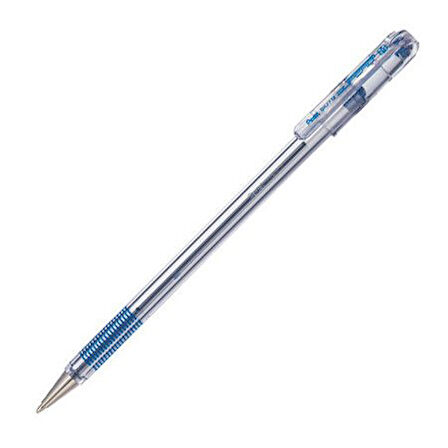 Pentel BK77 SuperB Mavi Çelik Uçlu Tükenmez Kalem (0,7 mm)