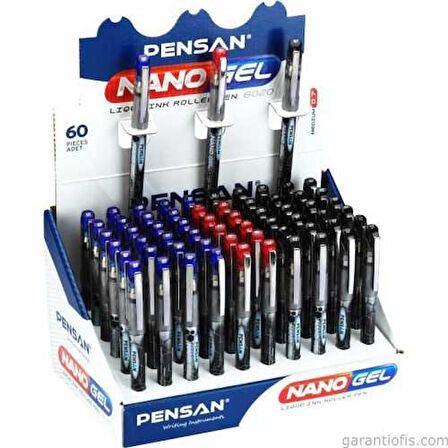 Pensan 6020 Nano Kırmızı Jel Roller Kalem