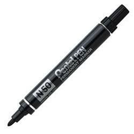 PENTEL N50-C PERMANENT MARKÖR YUVARLAK UÇ MAVİ