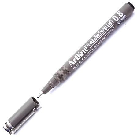 Artline Çizim Kalemi 0.8 mm Siyah EK-238