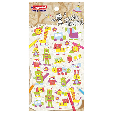 Bigpoint Sticker Magic Crayon