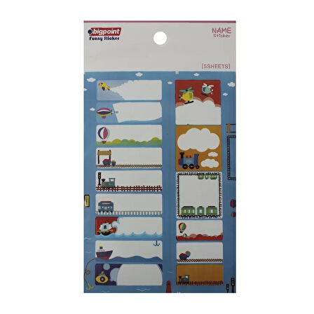 Bigpoint Sticker School Ulaşım 5 Yaprak