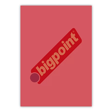 Bigpoint A4 Cilt Kapağı 150 Mikron Şeffaf Kırmızı 100'lü Paket