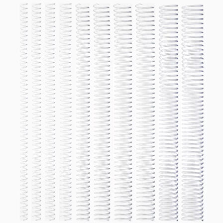 Bigpoint Plastik Helezon Spiral 16 mm Şeffaf 100'lü (4:1)