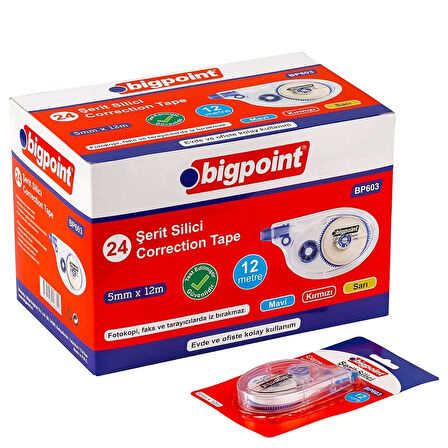 Bigpoint Şerit Silici Yatay 5 mm x 12 metre