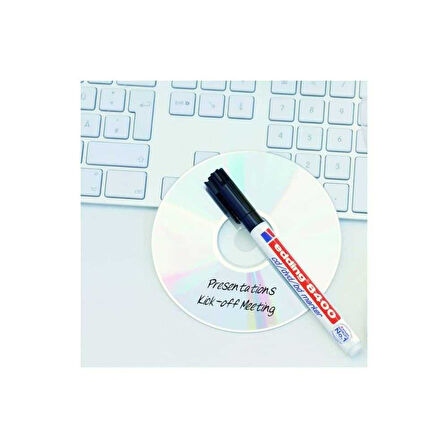 Edding 8400 Cd-Dvd-Bd Kalemi Mavi