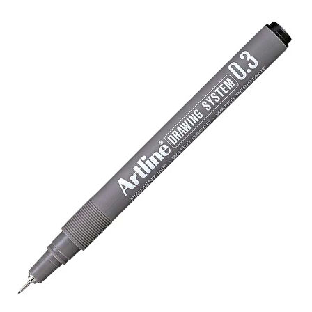 Artline 233 Çizim Kalemi Drawing System 0.3 mm Siyah