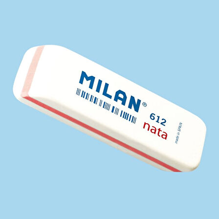 MILAN CPM612 NATA® YUMUŞAK PLASTİK SİLGİ - 12ADET