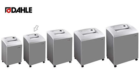 50214 DAHLE EVRAK İMHA MAKİNESİ - P4(4.0X40.0MM) - 40L - 9SYF.