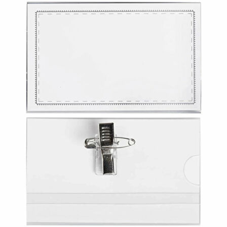 SARFF İĞNELİ KLİPSLİ PVC KOKART BLİSTER - 5ADET