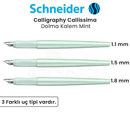 Schneider Calligraphy Callissima Dolma Kalem Mint Yeşili