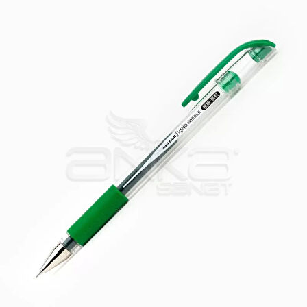Uni Signo Needle İğne Uçlu Jel Kalem 0.38mm Yeşil