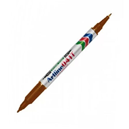 Artline Twin Marker Permanent Kalemi 041T Kahverengi
