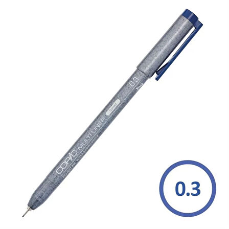 Copic Multiliner Teknik Çizim Kalemi 0,3mm Warm Grey