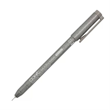 Copic Multiliner Teknik Çizim Kalemi 0,1mm Warm Grey
