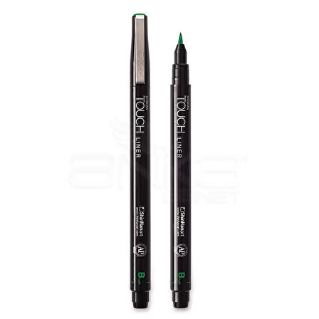 Touch Liner Brush Green Deep Fırça Uçlu Kalem B