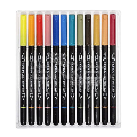 Lyra Aqua Brush Duo Fırça Uçlu Kalem 24lü Set
