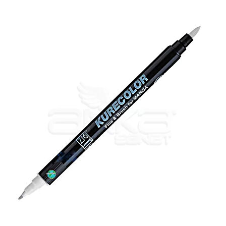 Zig Kurecolor Fine & Brush for Manga 12li Set Blue Tones