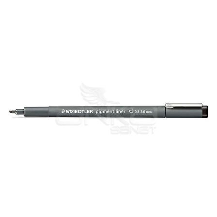 Staedtler Pigment Liner Siyah Çizim Kalemi 8li Set