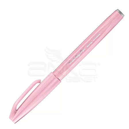 Pentel Brush Sign Pen Fırça Uçlu Kalem Pale Pink
