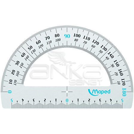 Maped Aluminyum İletki 12cm 180 Derece