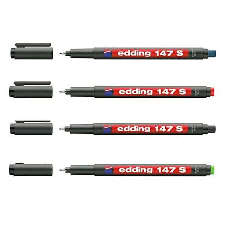 Edding 147 S Çok Amaçlı Asetat Kalemi