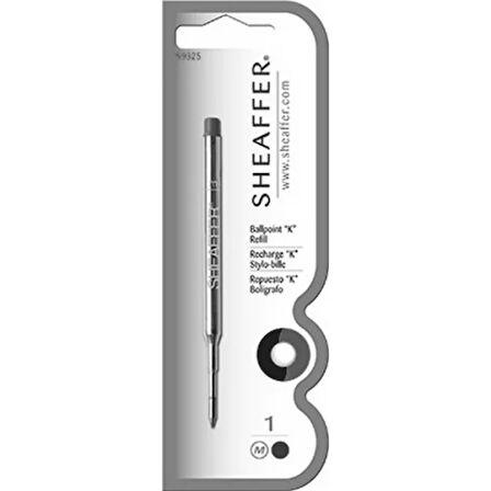 Sheaffer Tükenmez Yedek (Siyah-F) 99234
