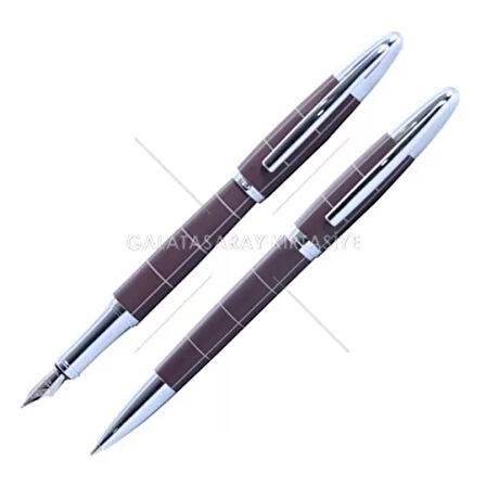 Steelpen Dolmakalem + Tükenmez Venüs Slayt Kahve 1713