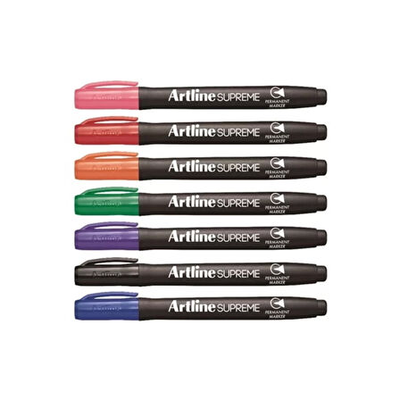 ARTLİNE EPF-700.S7 SUPREME PERMANENT MARKÖR YUVARLAK UÇ 7 RENK