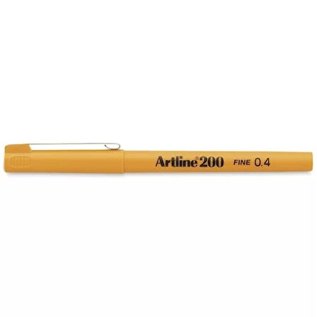 ARTLİNE EK-200N FİNELİNER KEÇE UÇLU KALEM 0.4mm SARI