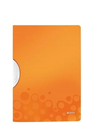 LEİTZ 4185 WOW ACTİVE COLORCLİP SIKIŞTIRMALI DOSYA METALİK TURUNCU