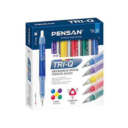 PENSAN 21140 TRİ-Q VERSATİL KALEM 07 1Lİ BLİSTER