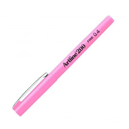 ARTLİNE EK-200N FİNELİNER KEÇE UÇLU KALEM 0.4mm PEMBE