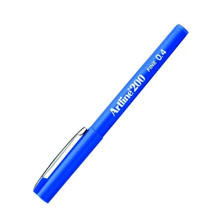 ARTLİNE EK-200N FİNELİNER KEÇE UÇLU KALEM 0.4mm MAVİ