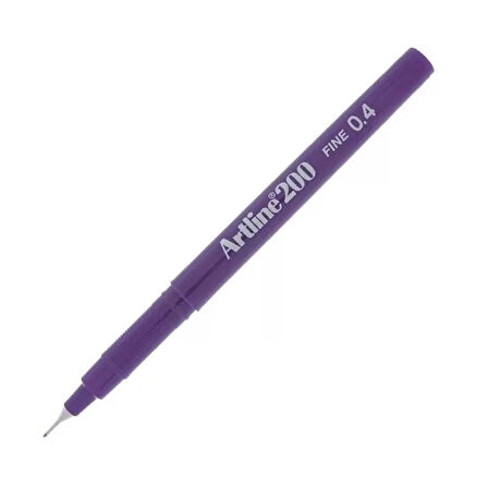 ARTLİNE EK-200N FİNELİNER KEÇE UÇLU KALEM 0.4mm MOR