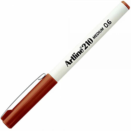 ARTLİNE EK-210N KEÇE UÇLU KALEM 0.6mm KAHVERENGİ