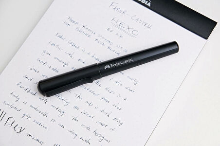 FABER-CASTELL HEXO DOLMA KALEM M SİYAH (150500)