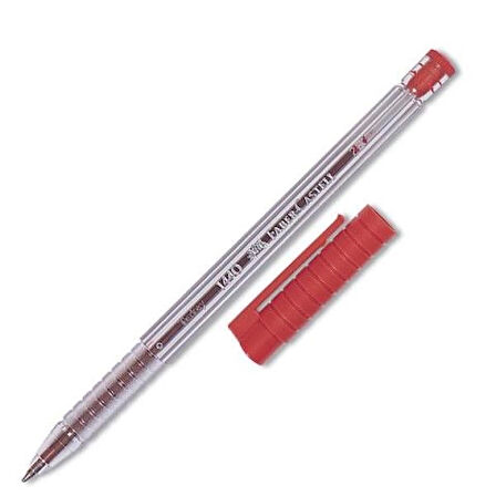 FABER-CASTELL 1440 TÜKENMEZ KALEM 0.8 KIRMIZI (144021)