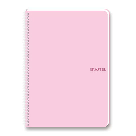KESKİN PASTEL SPİRALLİ DEFTER A4 KARELİ 60 YAPRAK (327712)