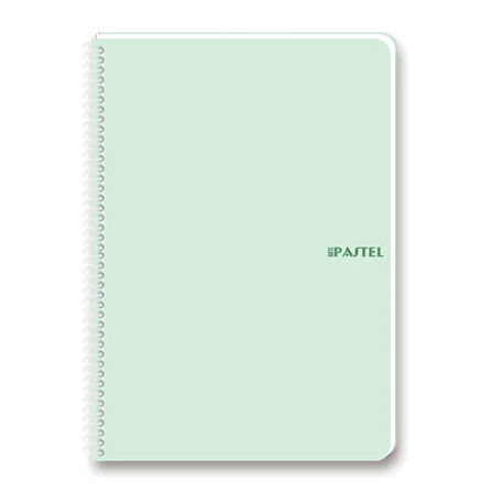 KESKİN PASTEL SPİRALLİ DEFTER A4 KARELİ 60 YAPRAK (327712)