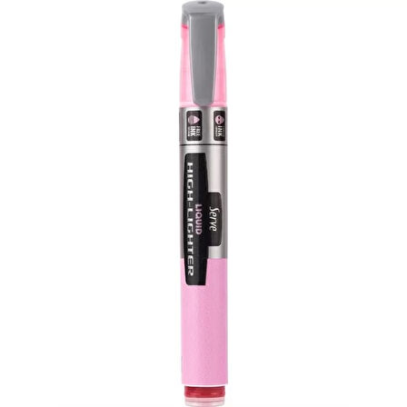 SERVE SV-LKTFP LİKİT FOSFORLU KALEM PASTEL PEMBE