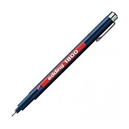 EDDİNG 1800 ÇİZİM KALEMİ 0.5mm SİYAH