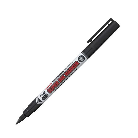 UNİ PNA-125 SÜPER İNK PERMANENT MARKÖR 0.9mm SİYAH